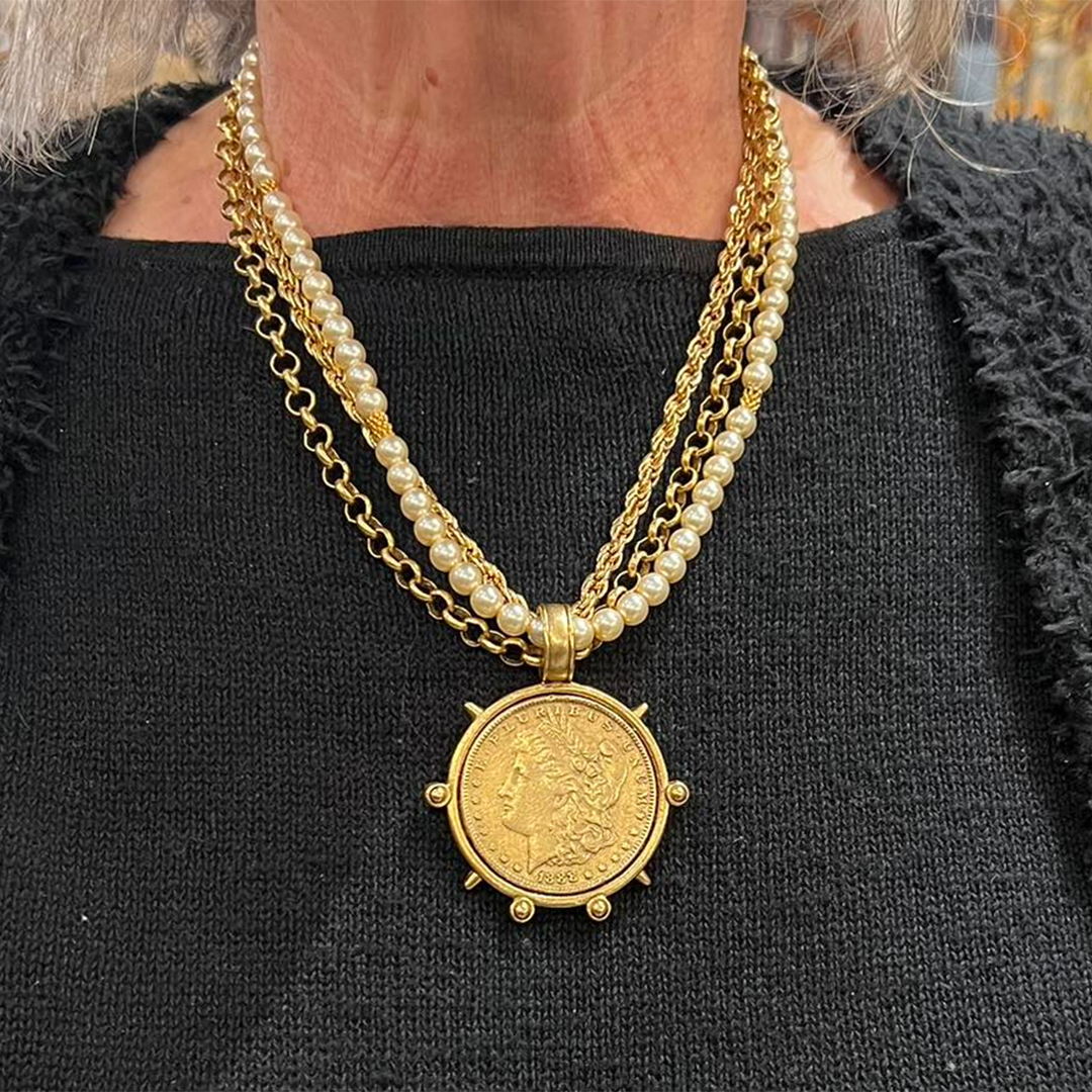 Gold Chain Link Necklace