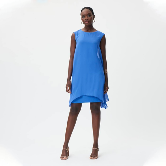 Sleeveless Hi-Low Hem Dress